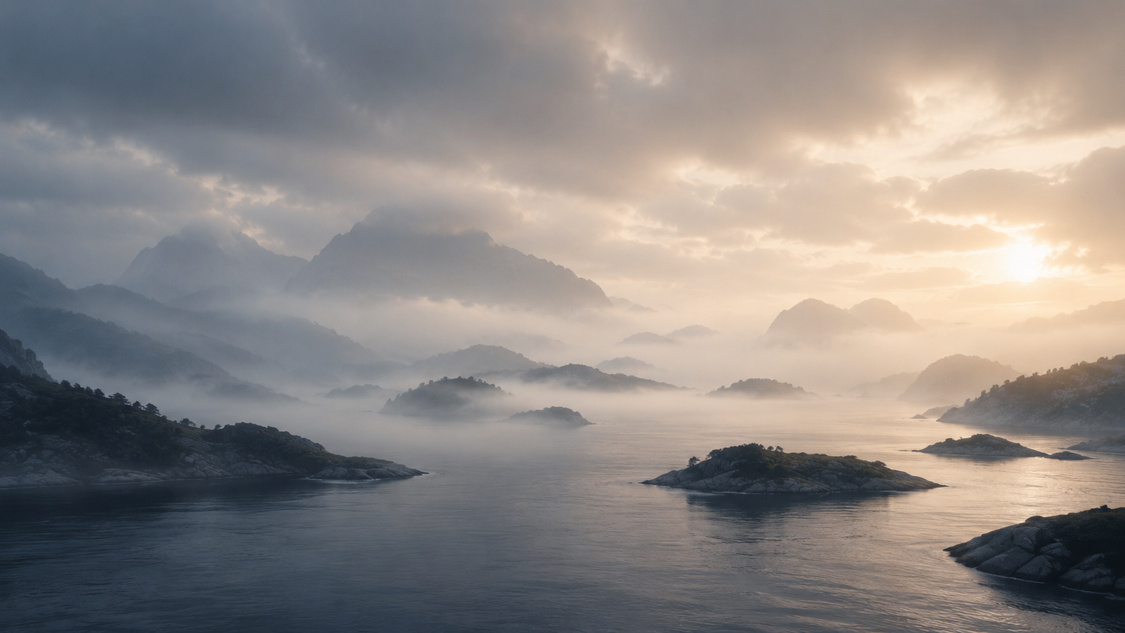 Misty landscape symbolising clarity and independent technical consultancy for complex projects.